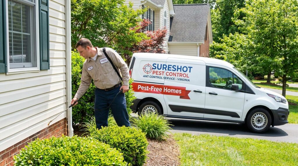 Ant control service Virginia
