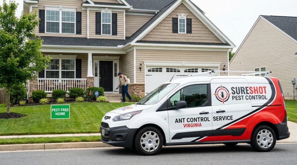 Ant control service Virginia 