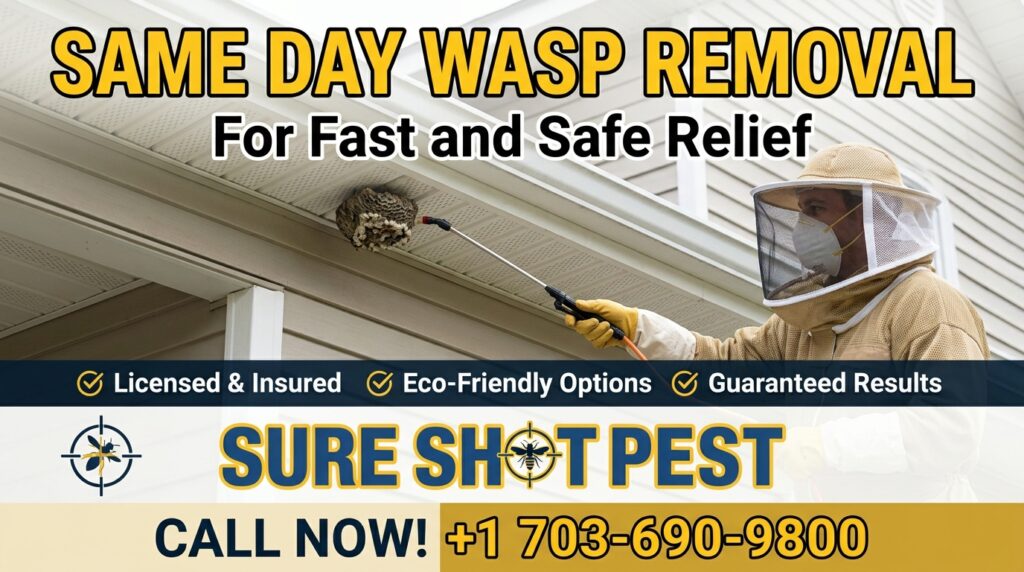 Same Day Wasp Removal