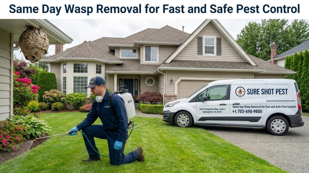 Same Day Wasp Removal
