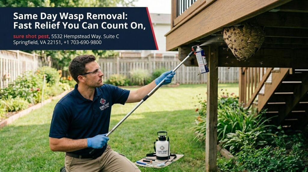 Same Day Wasp Removal
