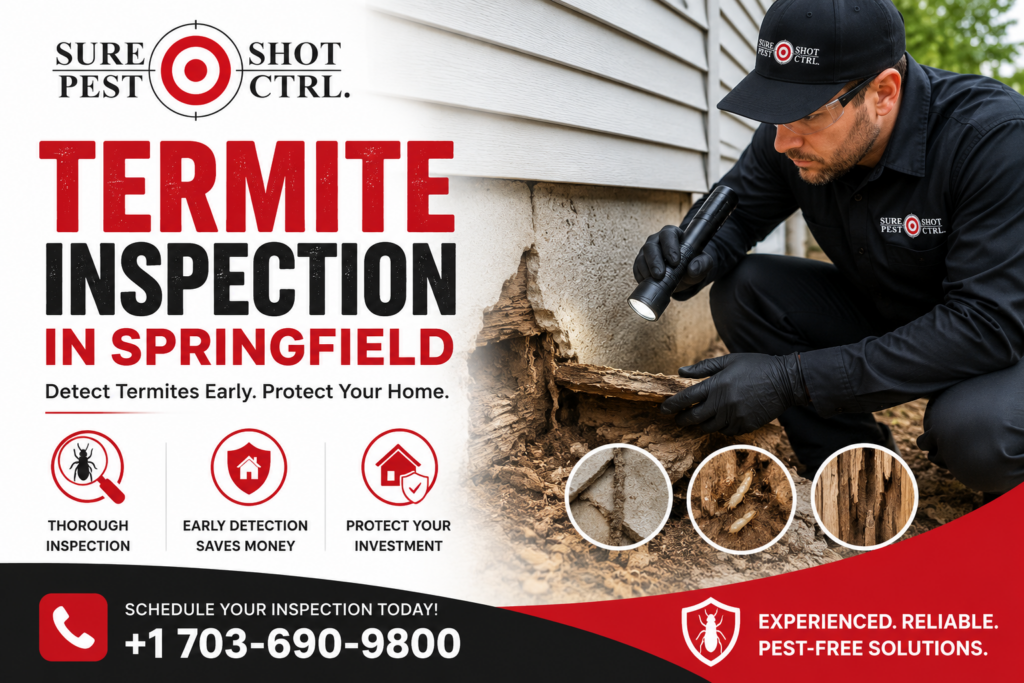 Termite Inspection in Springfield