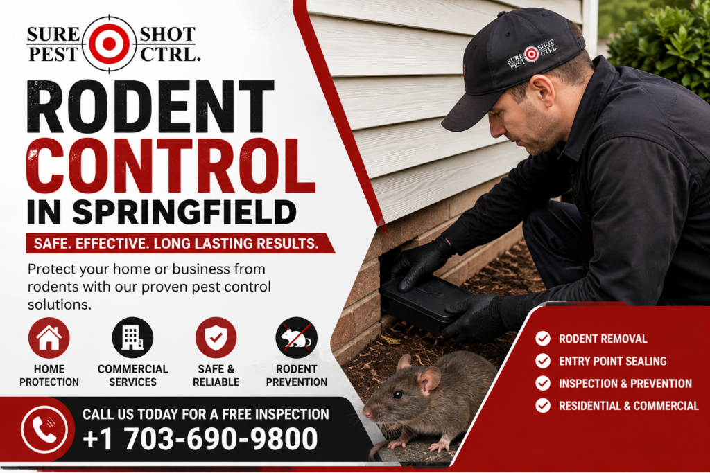 Rodent Control in Springfield