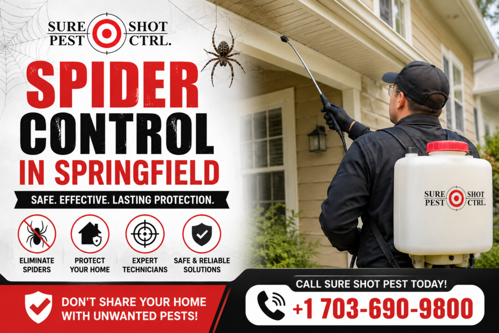 Spider Control in Springfield