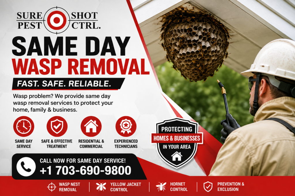 Same Day Wasp Removal