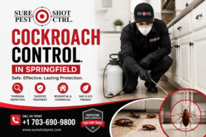 Cockroach Control in Springfield