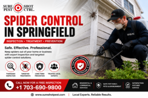 Spider Control in Springfield