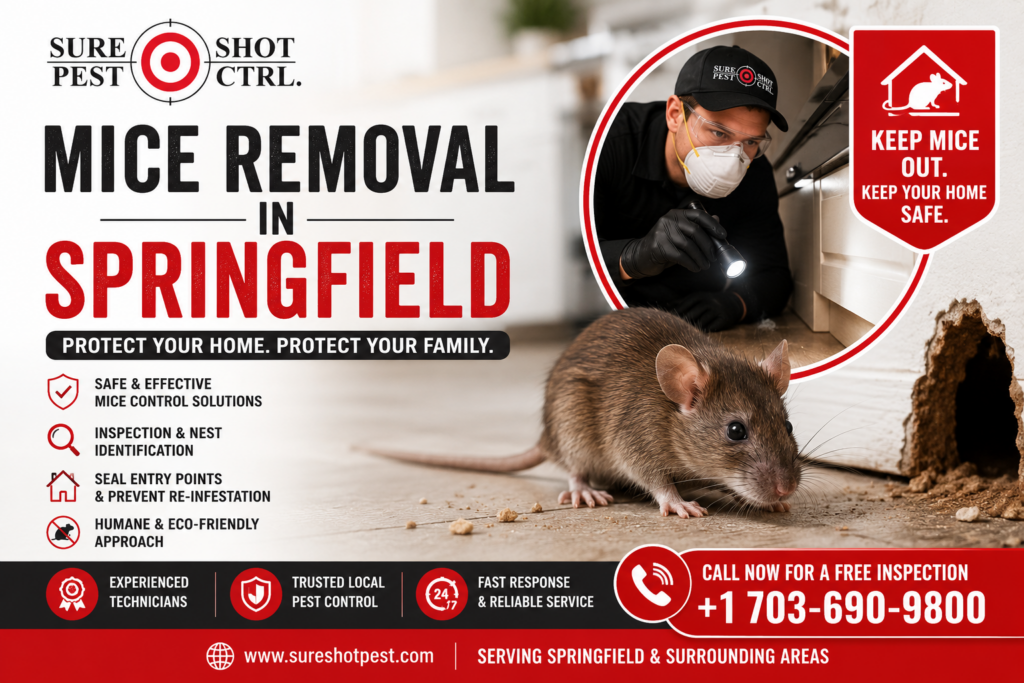 Mice Removal in Springfield