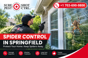 Spider Control in Springfield