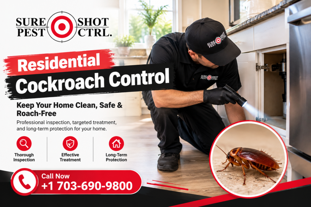 Residential Cockroach Control