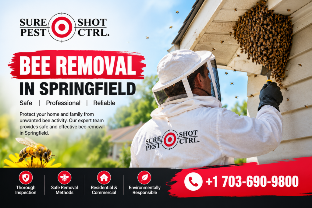 Bee Removal in Springfield