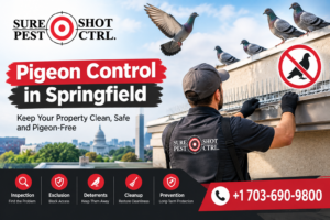 Pigeon Control in Springfield